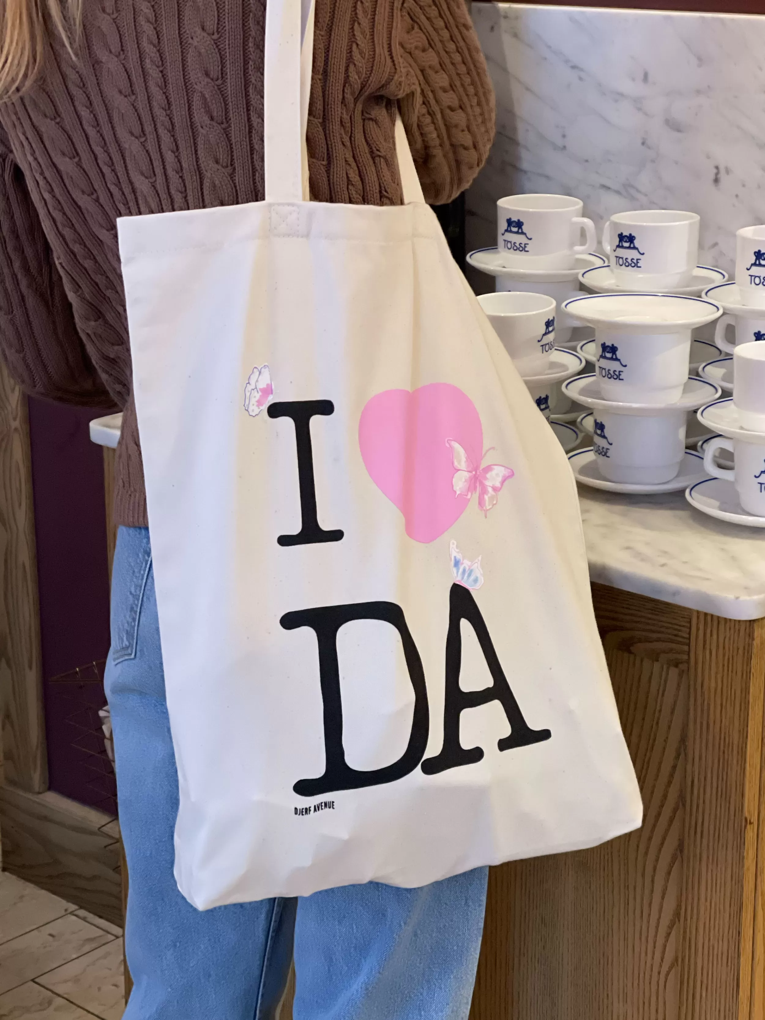 Best Djerf Avenue I Love Da Tote Bag