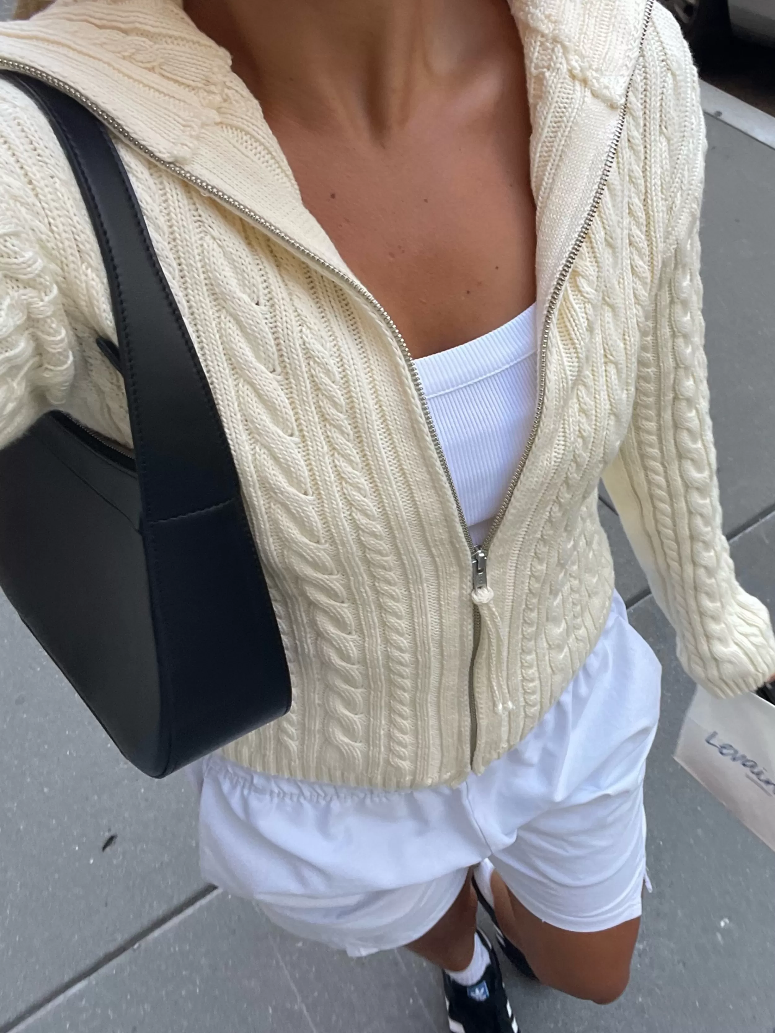 Cheap Djerf Avenue Klar Saet Go Cardigan Creme